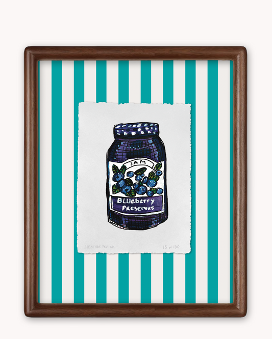 Grape Jam Limited Edition Framed Print