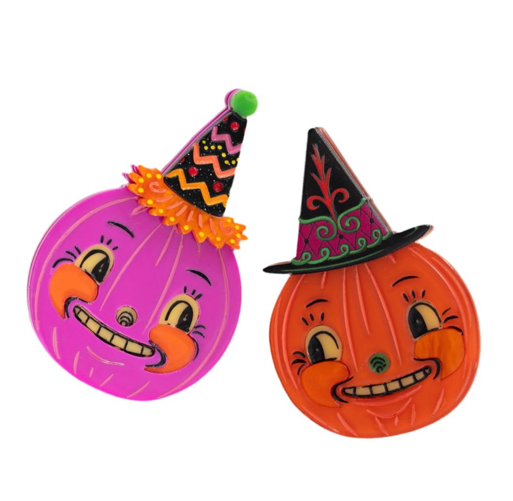 Jackie Plum Brooch by Johanna Parker x Lipstick & Chrome Quirks!