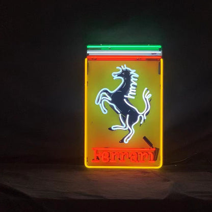 Ferrari Logo Neon Sign Neon Signs Land