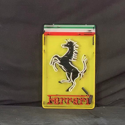 Ferrari Logo Neon Sign Neon Signs Land
