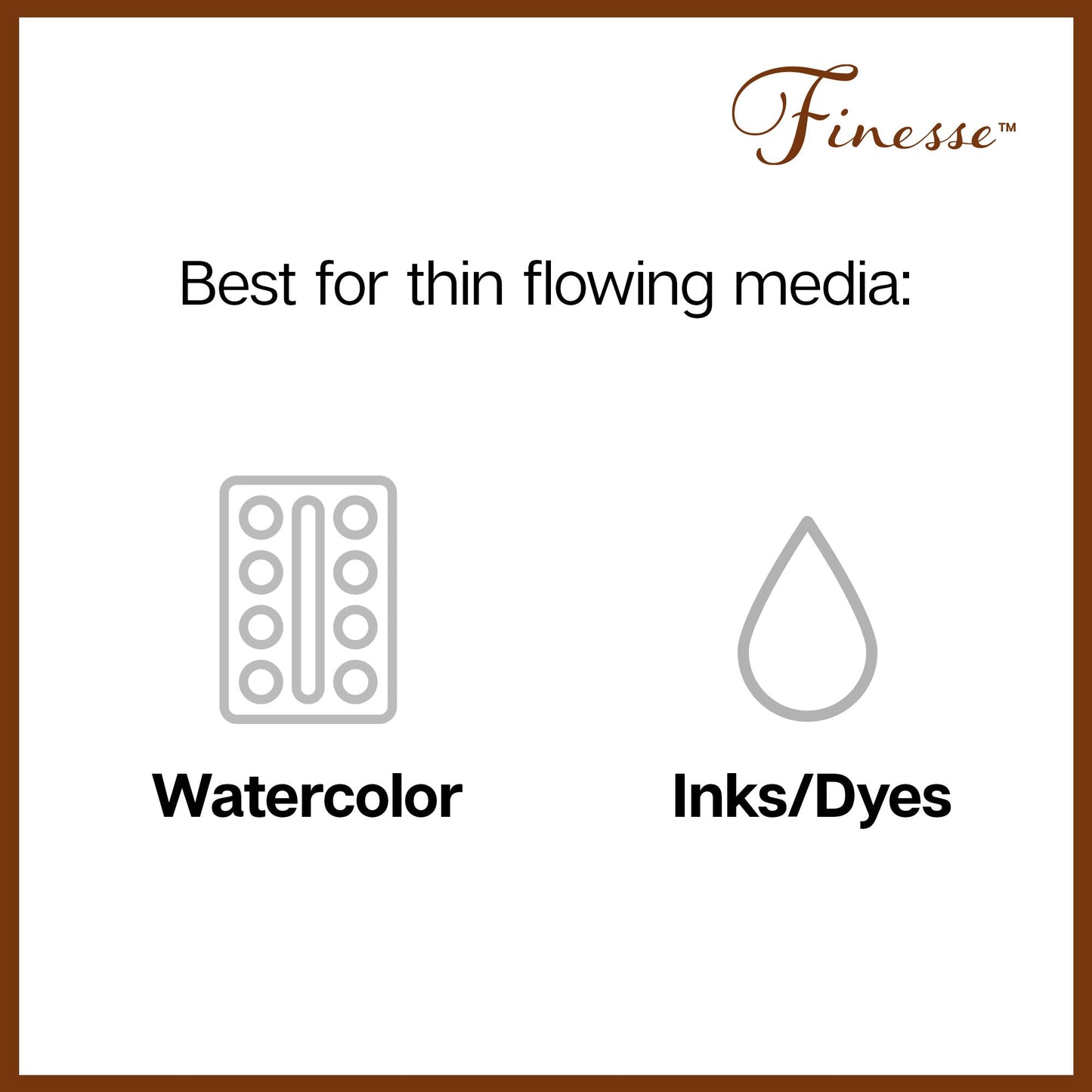 Finesse™ 8020 Ultra Round Brushes 10 pc