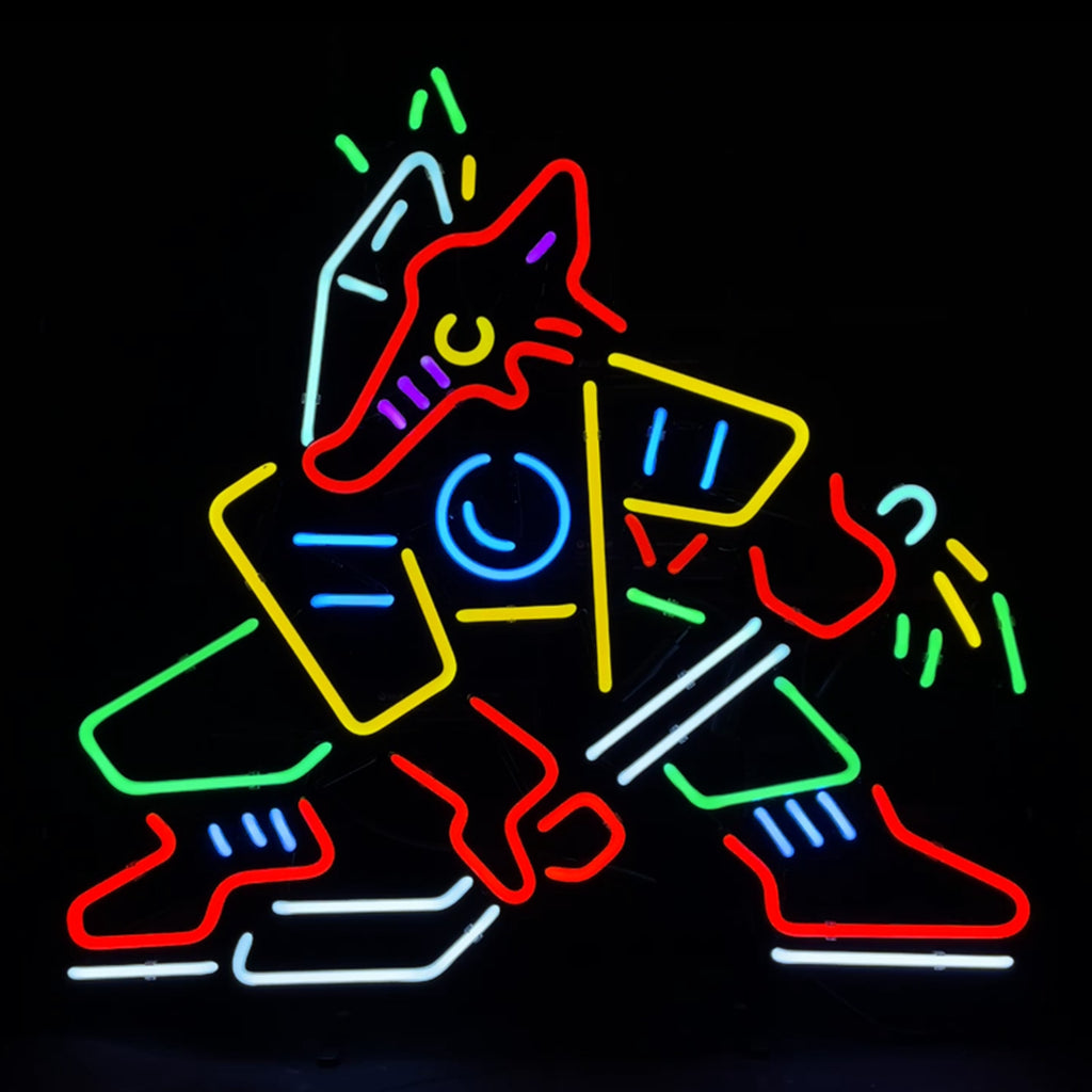 Fox Hockey Neon Signs Light Neon Signs Land