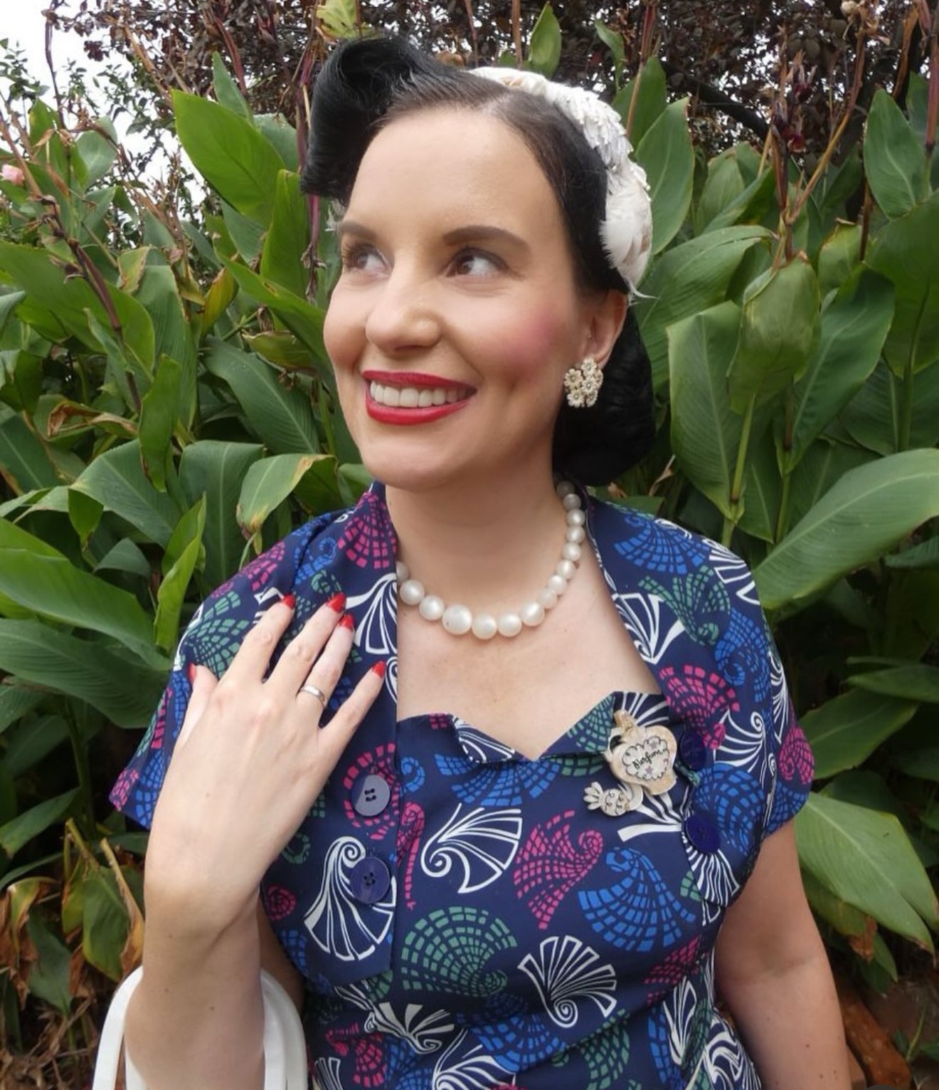 Glamour in a Bottle Brooch -PURPLE by Asia Ellington x Lipstick & Chrome Quirks!