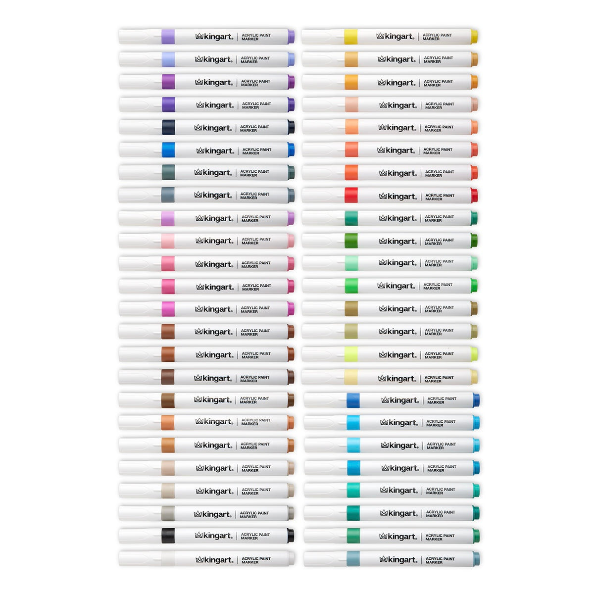 Acrylic Paint Markers - 48 Count