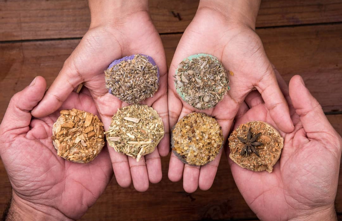 Resin Charcoal Disk | Smoke Cleanse