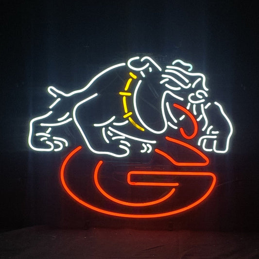 Georgia Bulldogs Uga Football Neon Signs Light Neon Signs Land