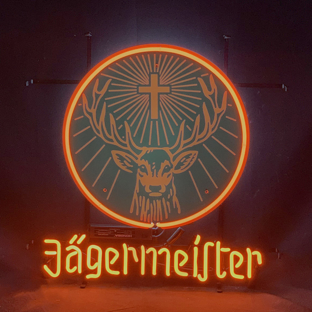 Germany Jagermeifter Beer Neon Signs Light Neon Signs Land