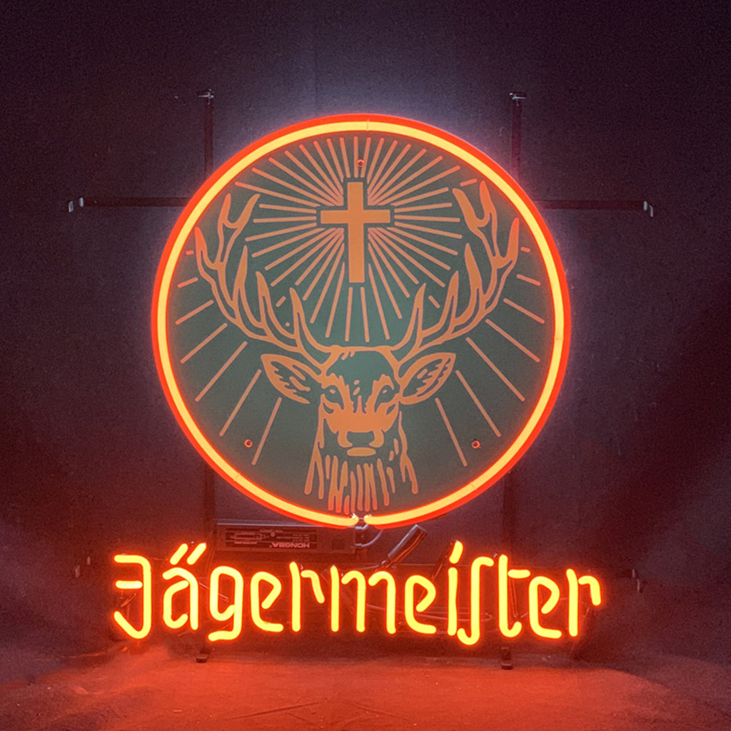 Germany Jagermeifter Beer Neon Signs Light Neon Signs Land