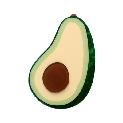 Avocado Affair Brooch by Erstwilder Quirks!