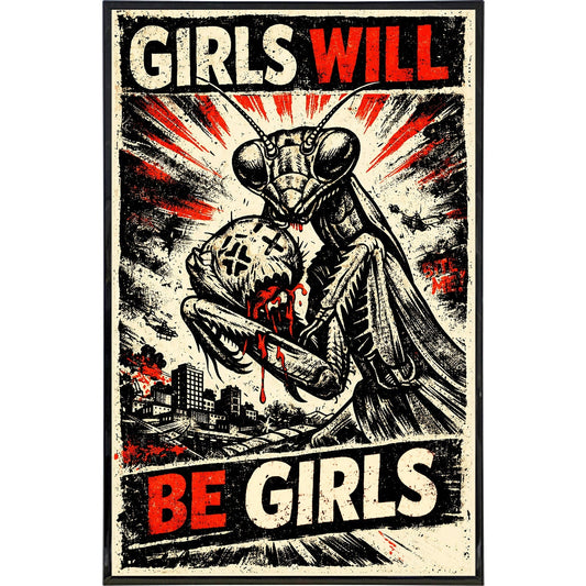 "Girls Will Be Girls" • The Original Underground Art Print