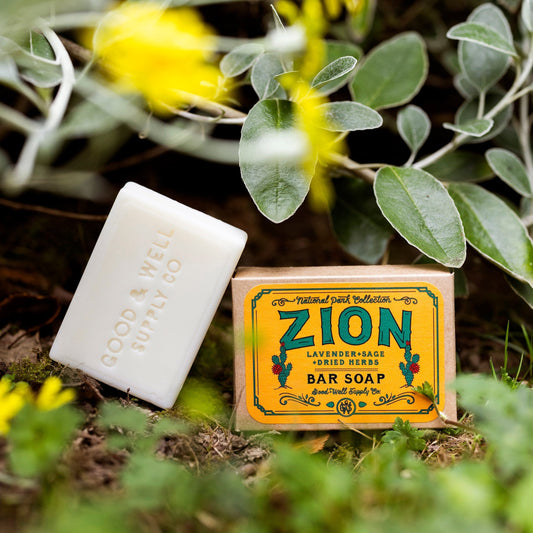 Zion National Park Bar Soap Good & Well Supply Co.