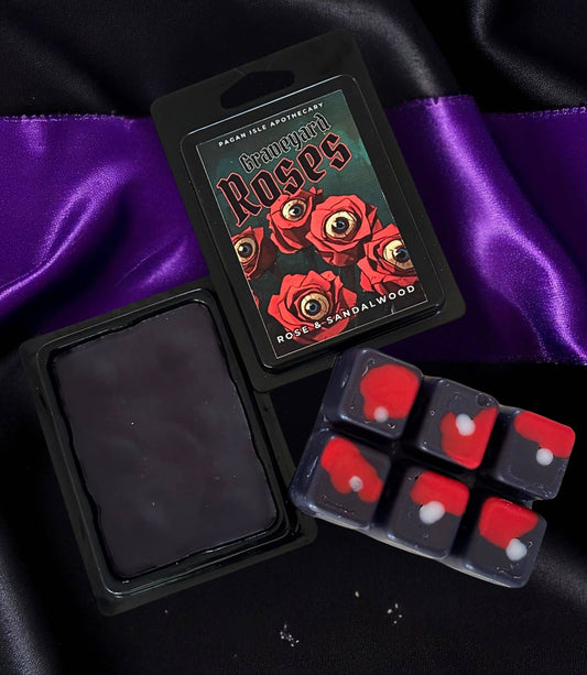 Graveyard Roses Wax Melt Pagan Isle Apothecary