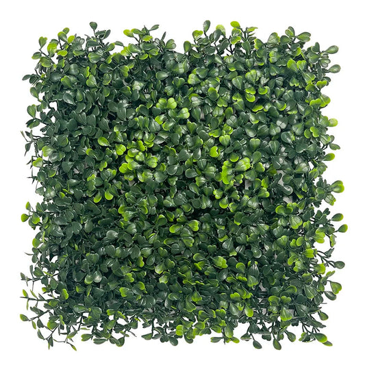 JS Durable Boxwood Green Wall System Vertical Garden Artificial Grass Wall for Party Art Decor Creative Freedom Collective