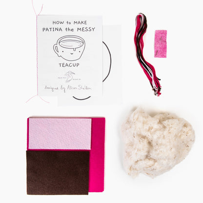 Patina the Messy Teacup