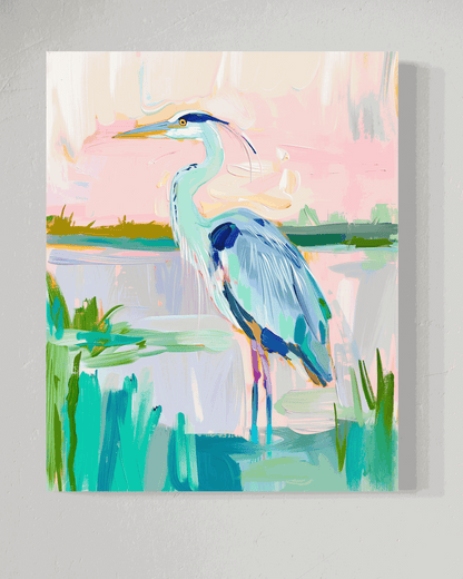 Heron - Original Painting