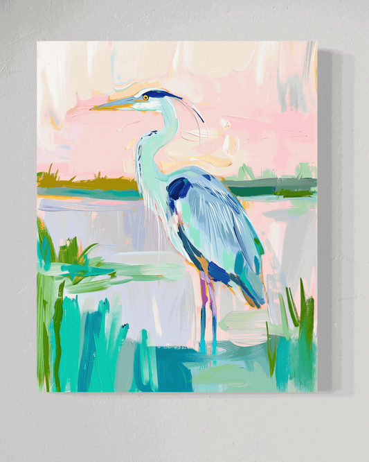 Heron - Original Painting