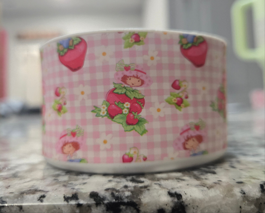 Plaid Strawberry Girl Silicone Boot Bumper Sleeve for Tumblers THE SALTY CHIC