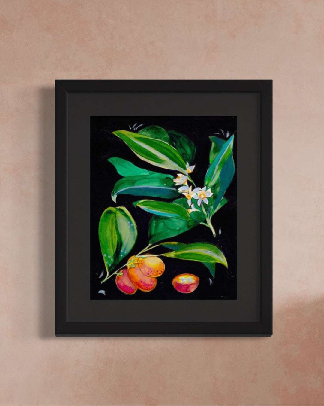 Kumquat – Original Gouache Painting (8" x 10")