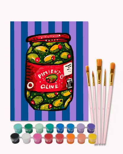 Olives - Paint by Numbers Kit