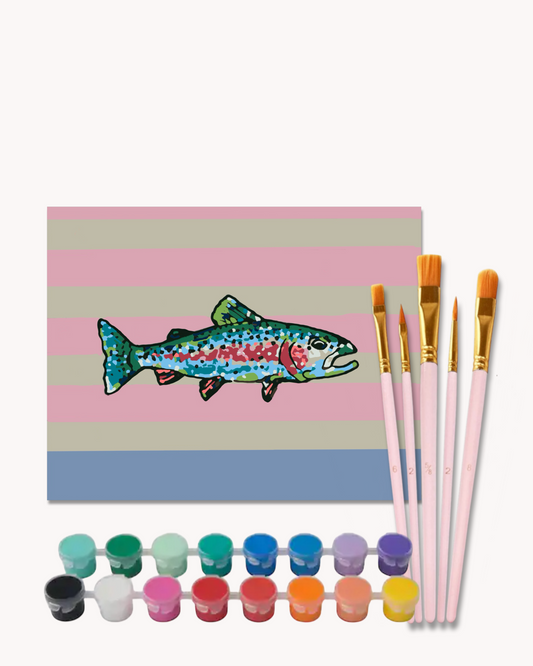 Rainbow Trout - Paint by Numbers Kit
