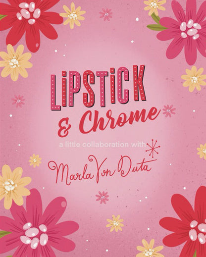 Darla the Cowgirl Brooch by Marla VonDuta x Lipstick & Chrome Quirks!