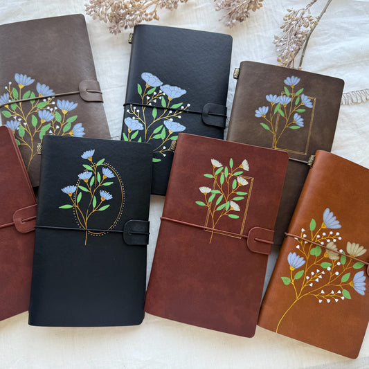 Travel Journal- Colorful Floral A House of Books