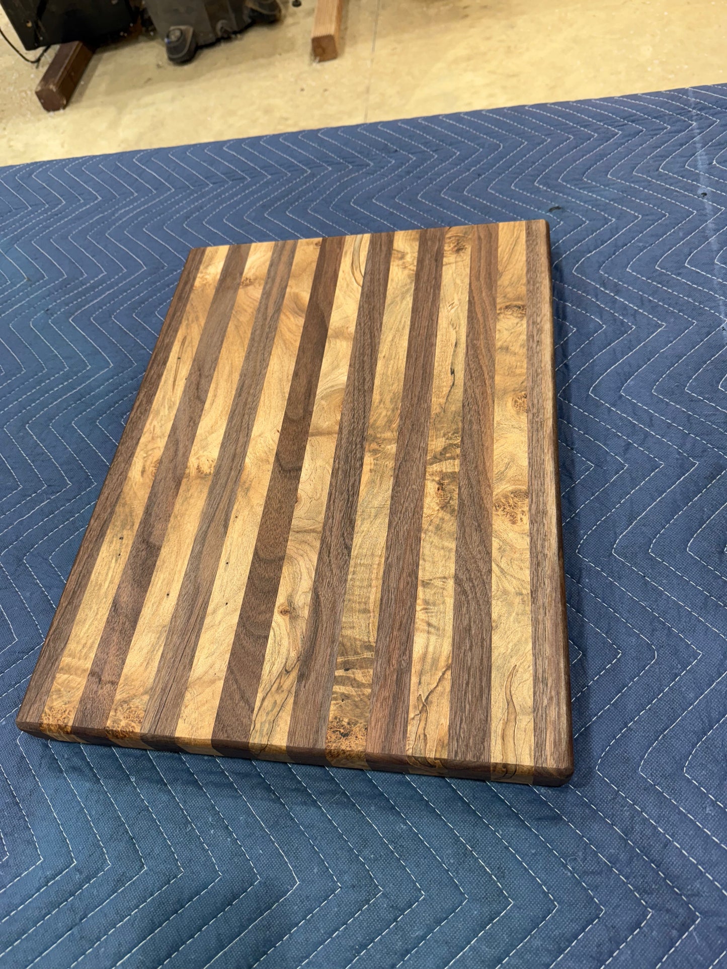 Maple and Walnut Cutting Board