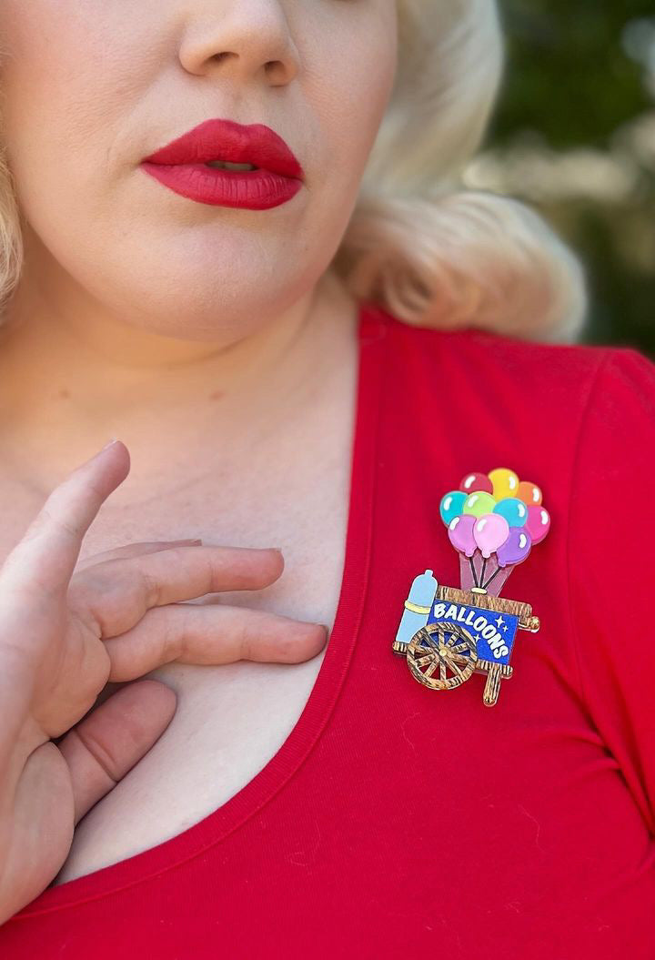 Funfair Balloon Cart by Makokot x Lipstick & Chrome Quirks!