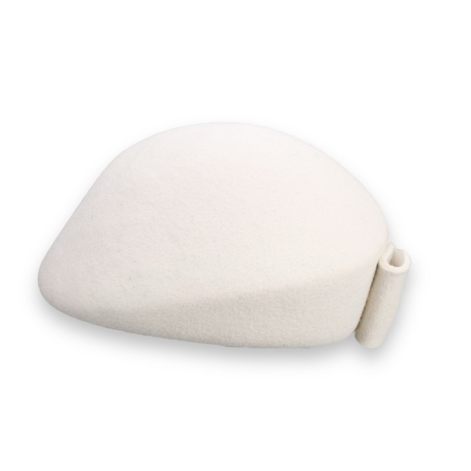 The Head-Turner Structured Beret by Lipstick & Chrome -WHITE Quirks!