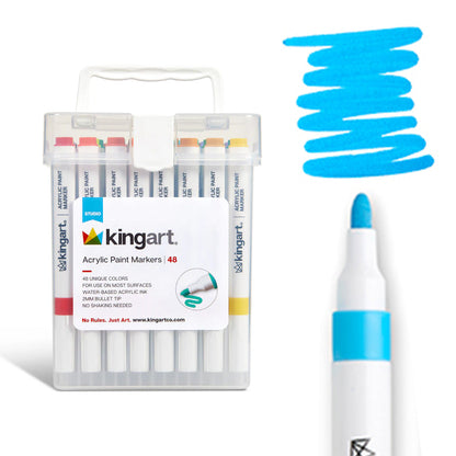 Acrylic Paint Markers - 48 Count