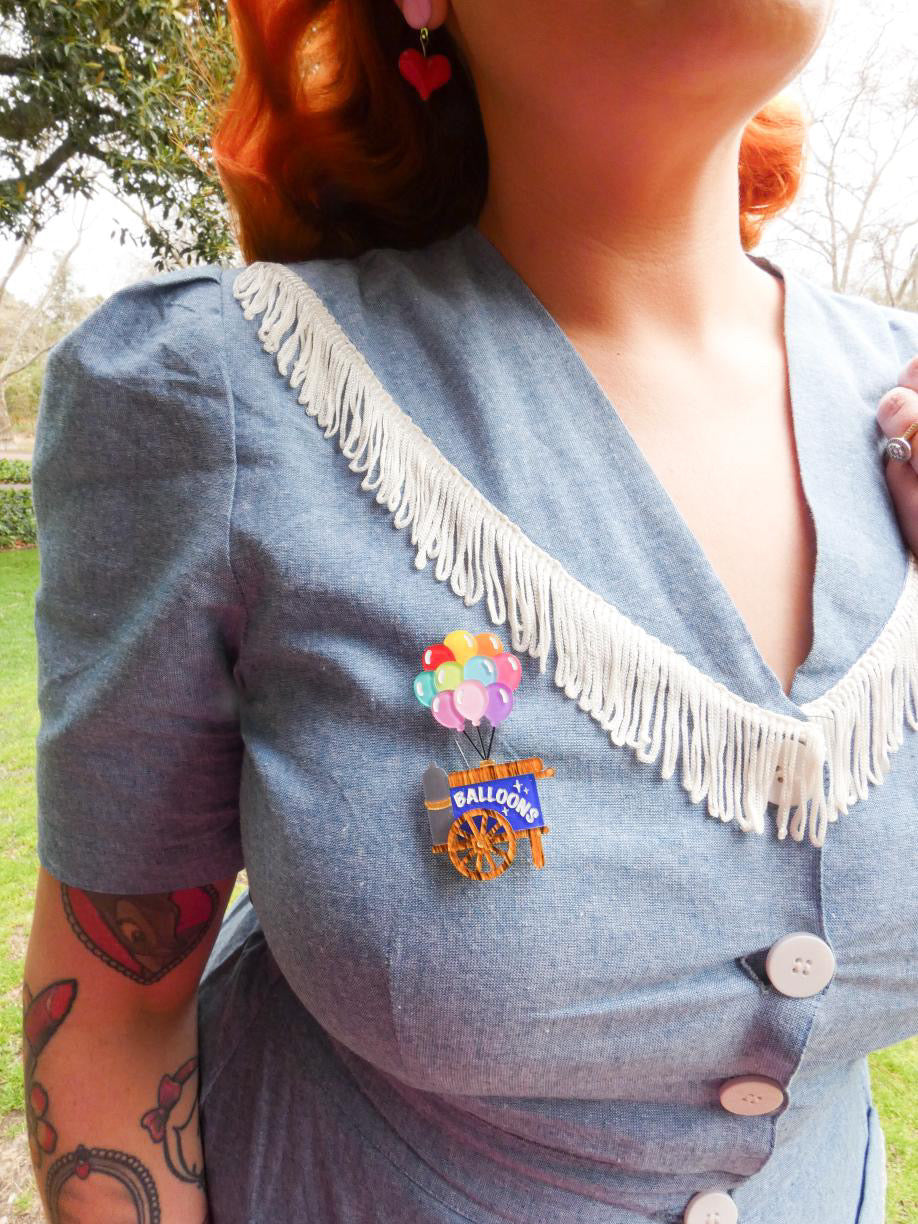 Funfair Balloon Cart by Makokot x Lipstick & Chrome Quirks!