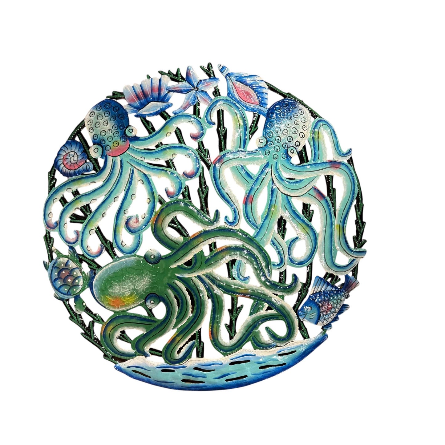 Swimming in the Sea Octopus