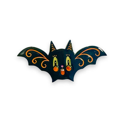 Gothic Glam Bat Scatter Pin by Johanna Parker x Lipstick & Chrome - BLACK Quirks!