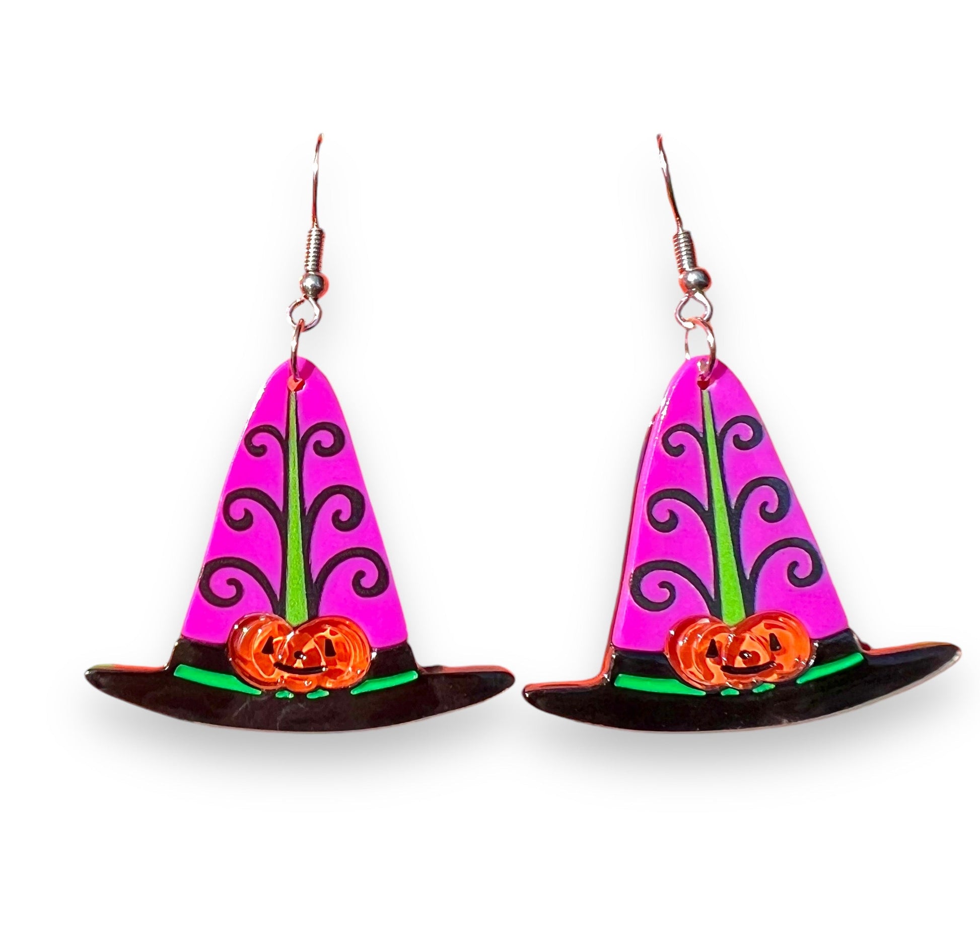 Hagatha's Hat Earrings by Johanna Parker x Lipstick & Chrome Quirks!
