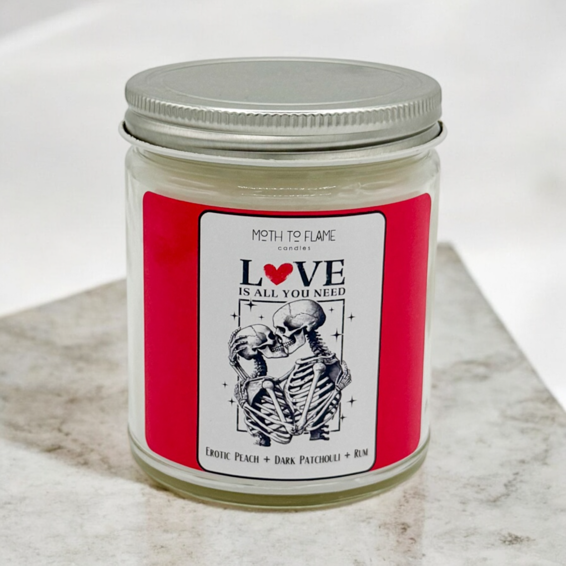 Love Is All You Need – 7 oz Candle Moth to Flame Candles