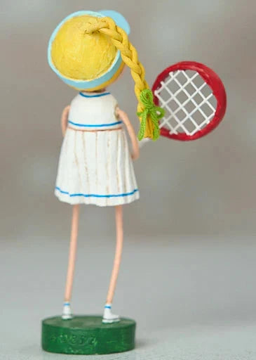 Courtney Tennis Player Figuine by Lori Mitchell *New for 2025* Quirks!