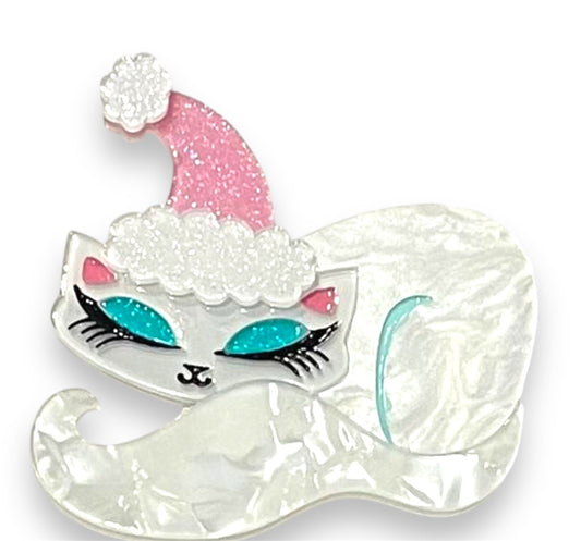 Christmas Cat Nap by Miss Fluff x Lipstick & Chrome Quirks!