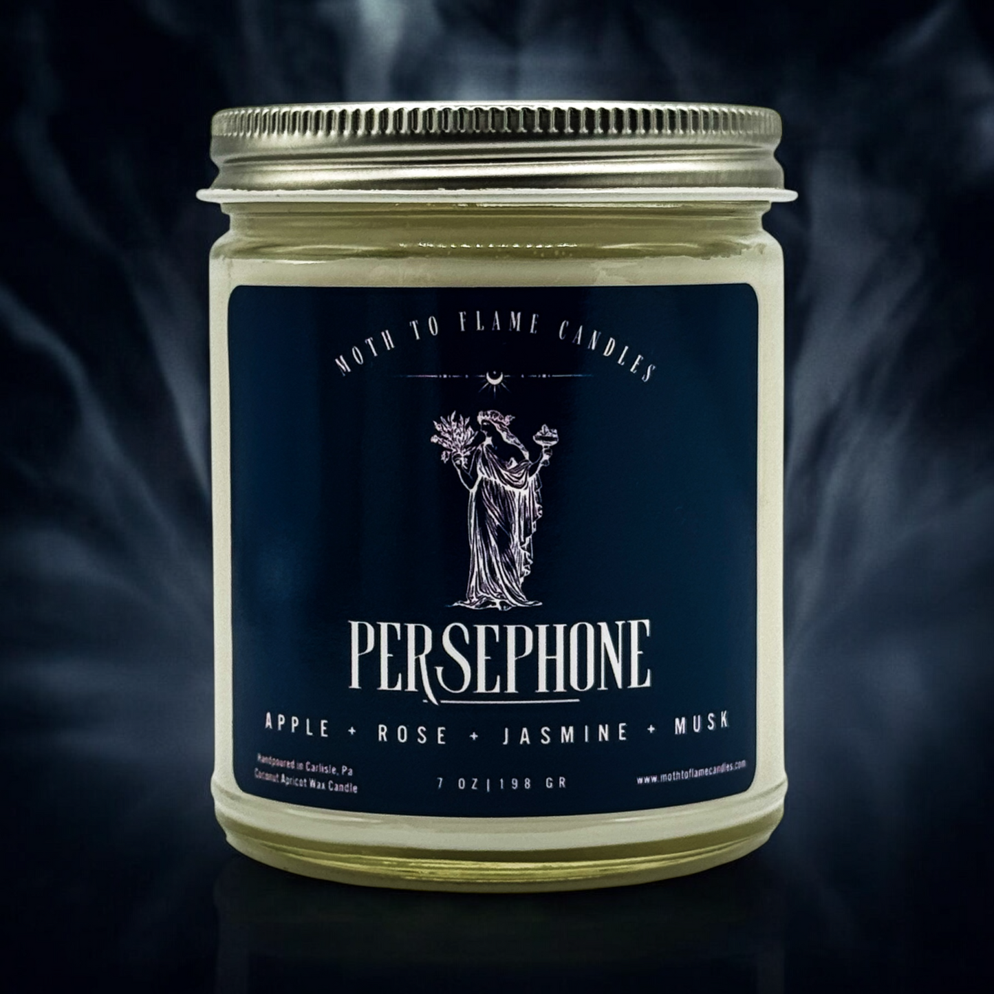 Persephone – 7 oz Candle Moth to Flame Candles