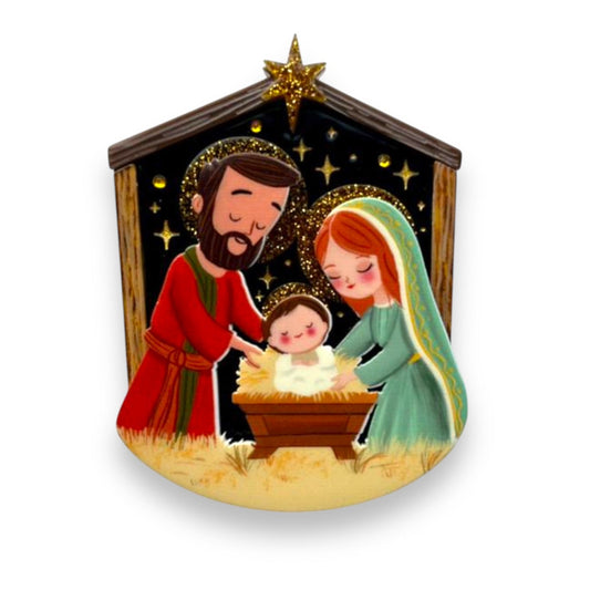 Holy Night Brooch by Laliblue x Lipstick & Chrome Quirks!