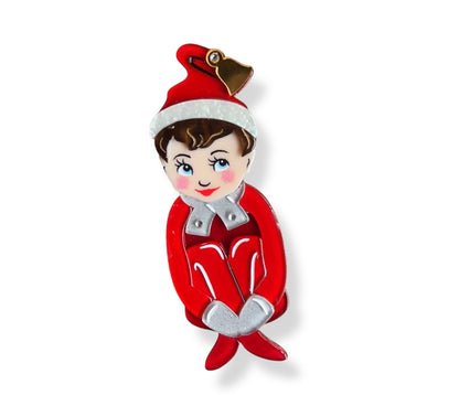 Merry Mischief Brooch by 50's Vintage Dame x Lipstick & Chrome Quirks!