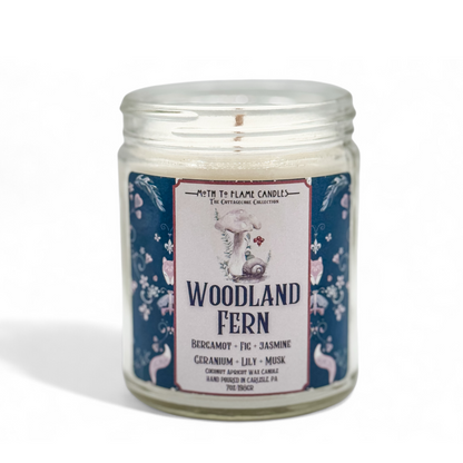 Woodland Fern – 7 oz Candle Moth to Flame Candles