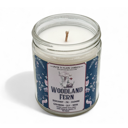 Woodland Fern – 7 oz Candle Moth to Flame Candles