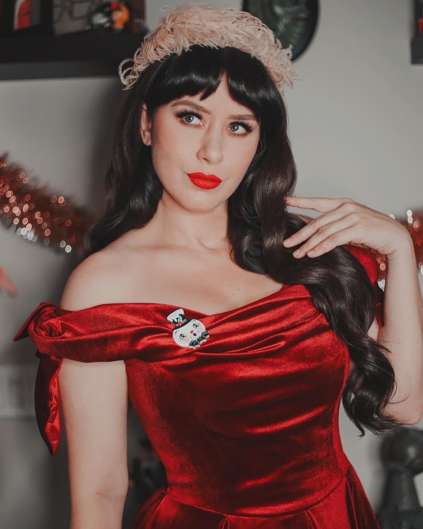 Spooky Frosty Spookmas Mini Brooch by Lipstick & Chrome x Johanna Parker Quirks!