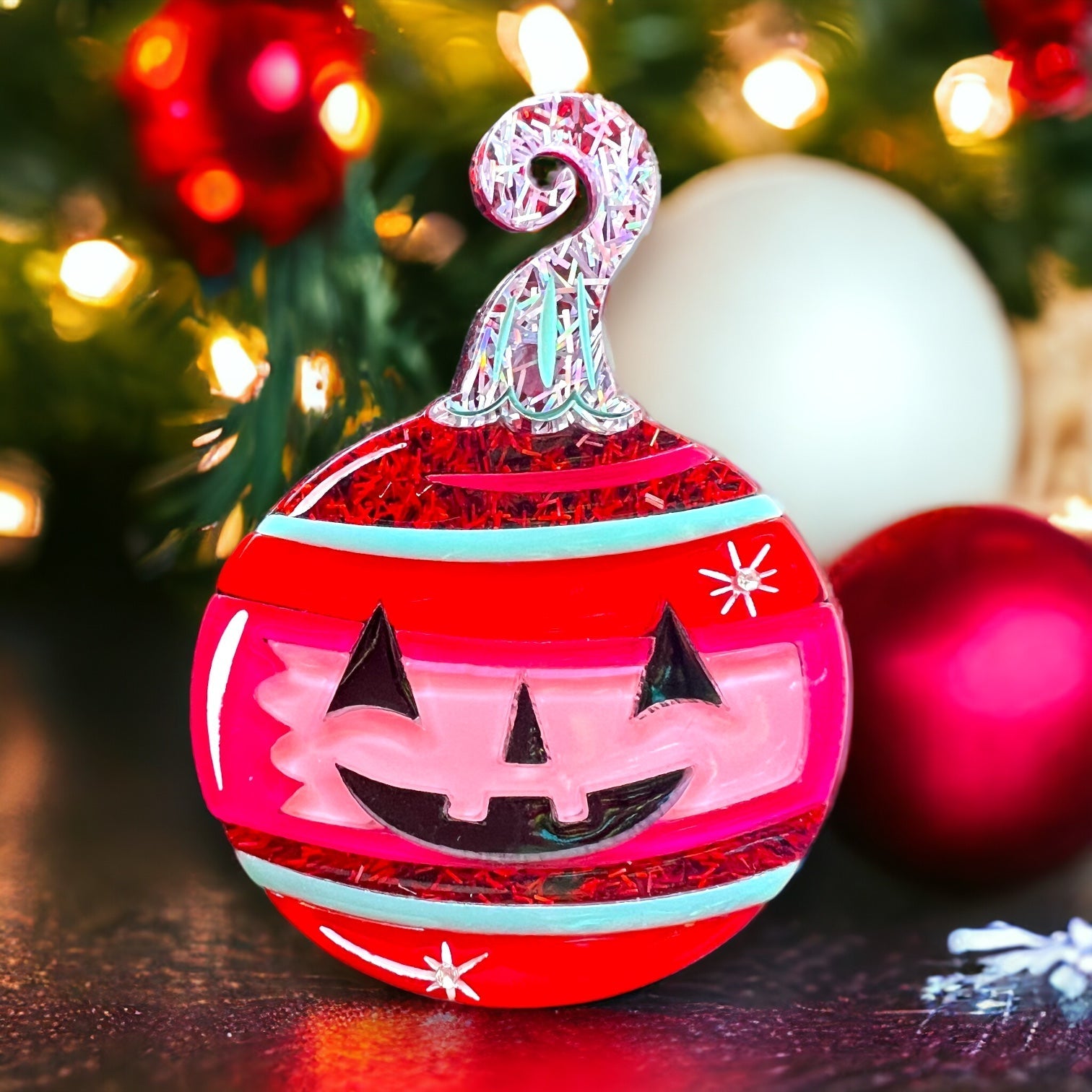 Spooktacular Sparkle Brooch by Lipstick & Chrome x Johanna Parker Quirks!