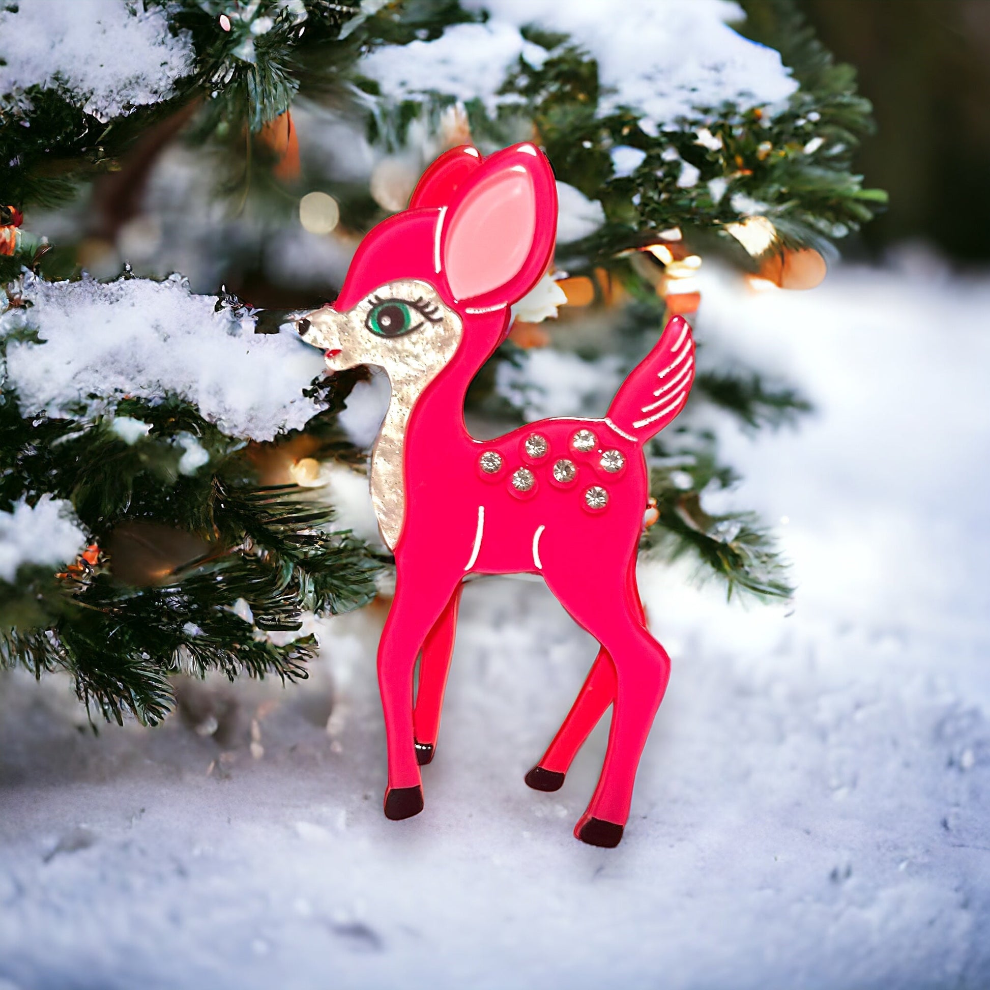 Fawntasia Brooch by Lipstick & Chrome x Candy Doll Club Quirks!