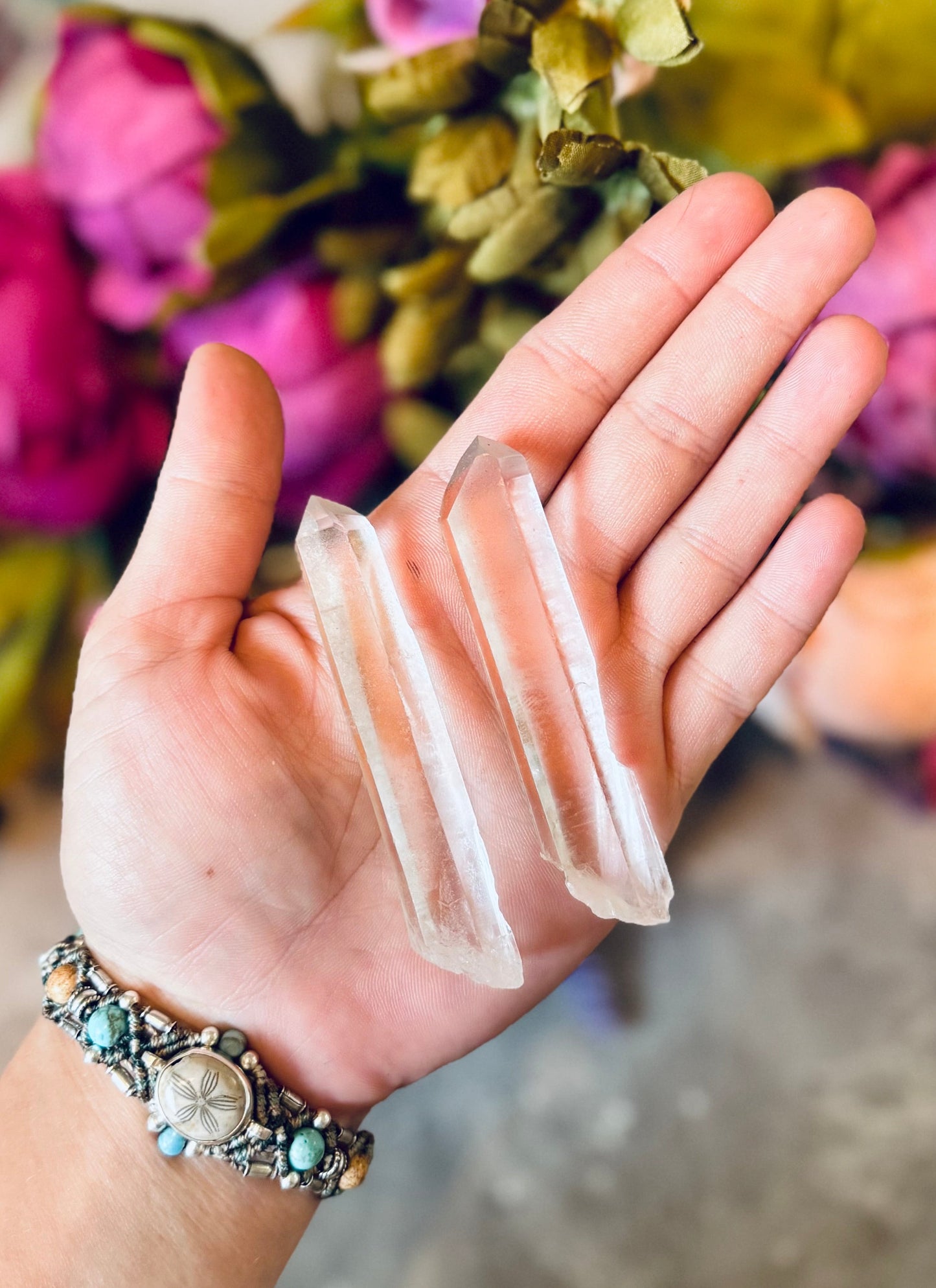 Lemurian Quartz Points, Lemurian Seed Quartz