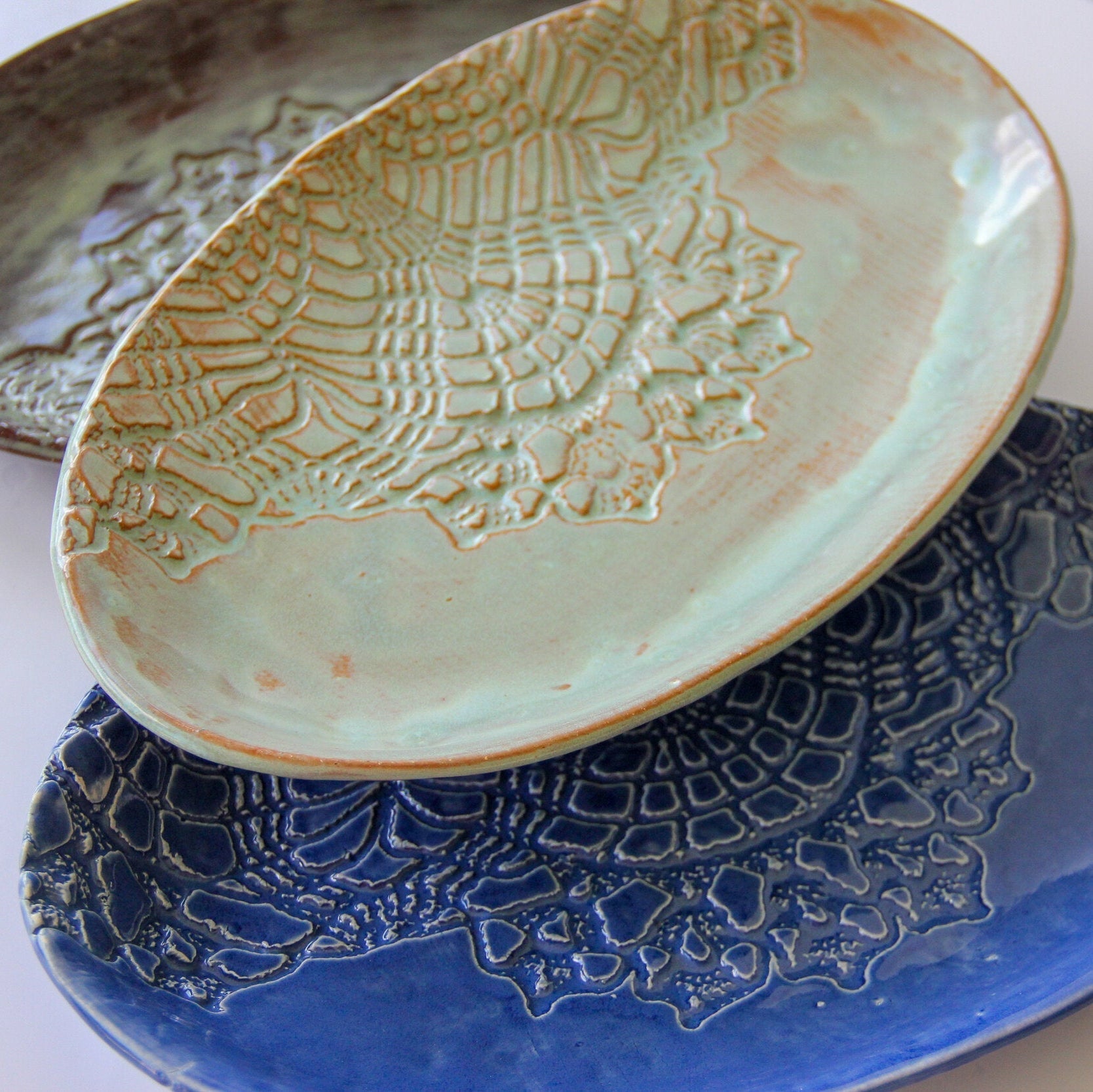 Ceramic Oval Platter prodigalpottery