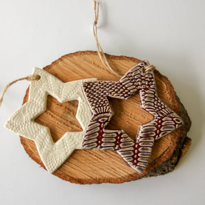 Cutout Star Ornament