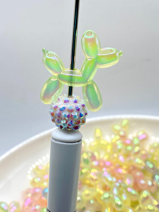 Ask Me About My Dog Acrylic Beads Emerald City Beads & Supplies
