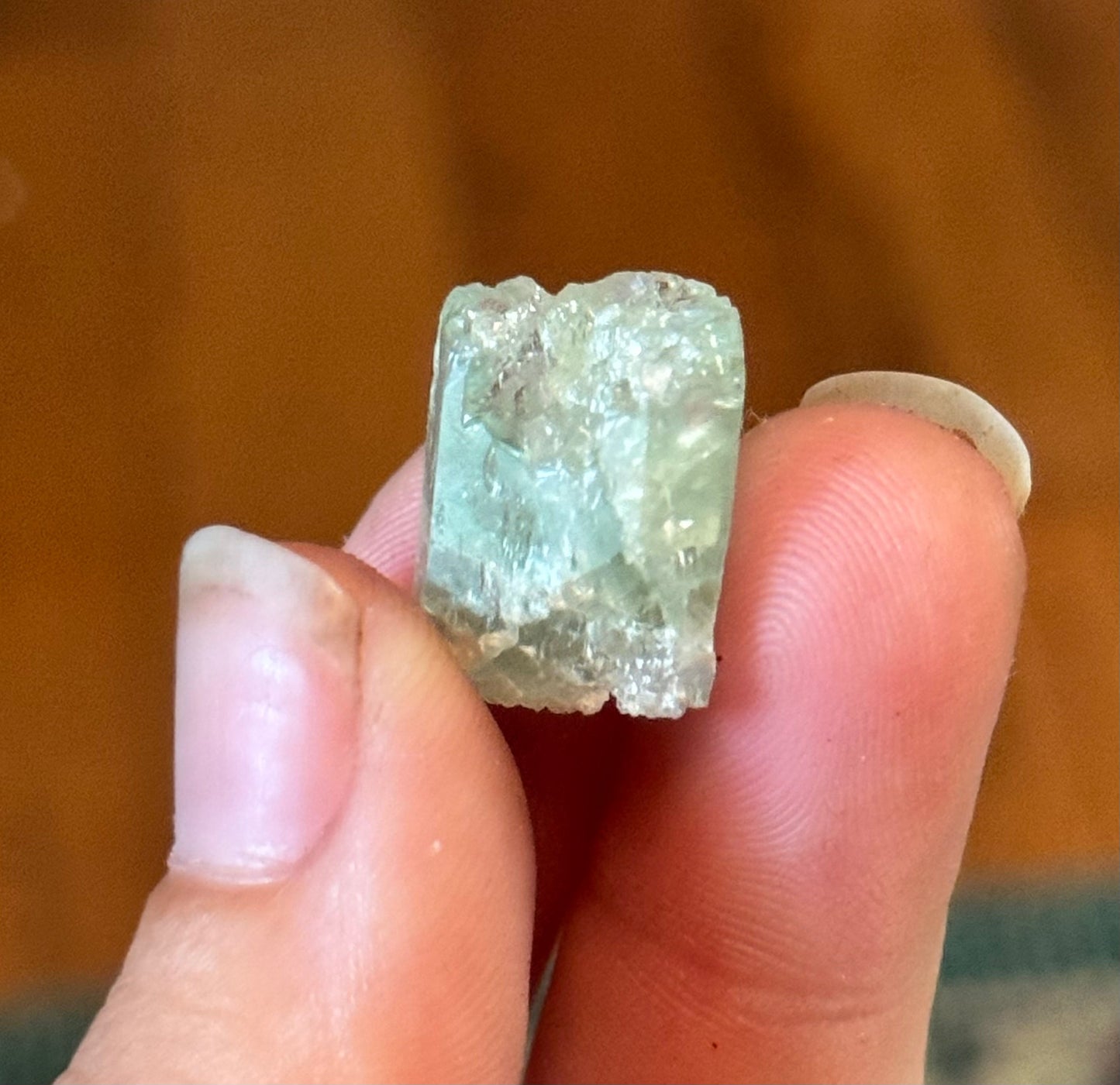 Etched Aquamarine Specimens from Brazil